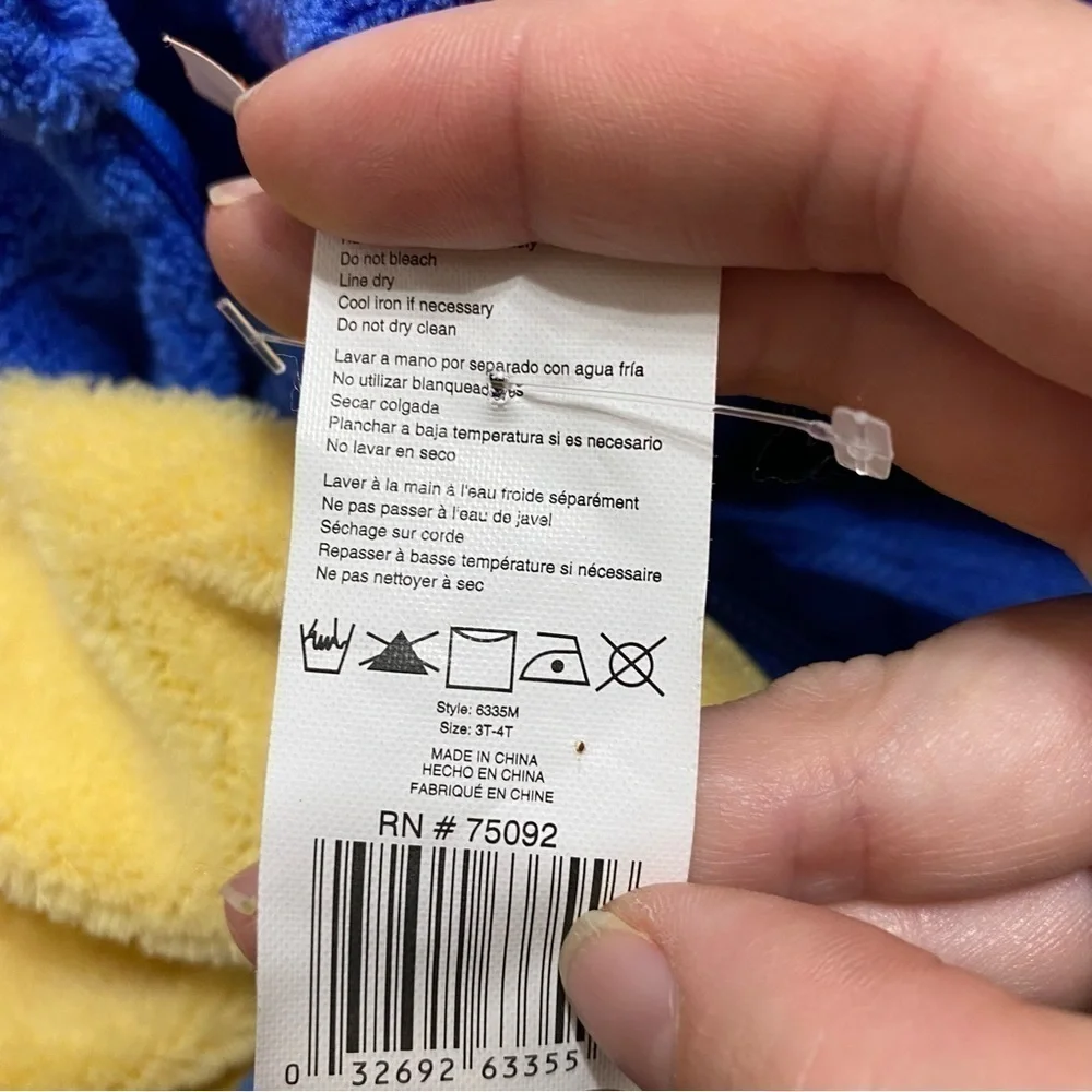 Backyardigans Pablo Penguin Costume 3T-4T Kids Halloween Dress Up Play Blue